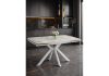 Керамический стол Катчел-2 120(180)x80 calacatta gold - белый - 2