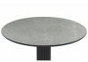 Керамический стол Кэмерон 110 dolmen cris sahara - черный - 3