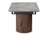 Керамический стол Lagos 160(240)x90 серый - орех - 2