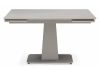 Керамический стол Мун 120(180)х80 carmen light gray - серый матовый - 2