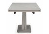 Керамический стол Мун 120(180)х80 carmen light gray - серый матовый - 3