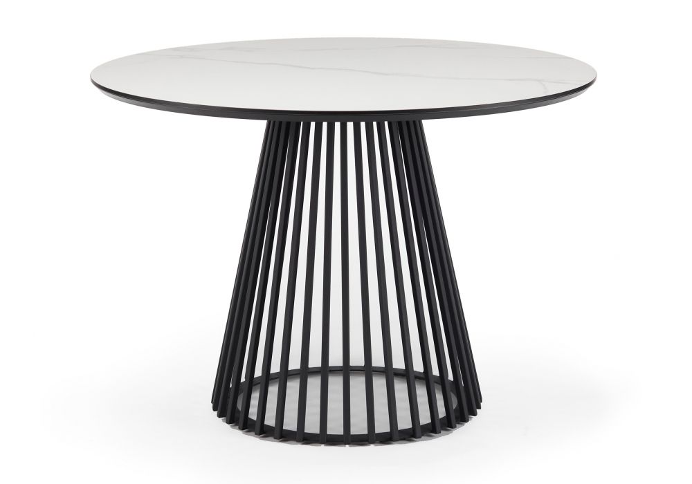 Керамический стол Нэнси 110 patagonoa bianco repose - черный