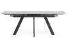 Стол Невис 140(200)х80х76 creto statuario cara polished - черный - 3
