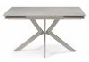 Керамический стол Пантон 120(180)х80 carmen light gray - серый матовый - 2