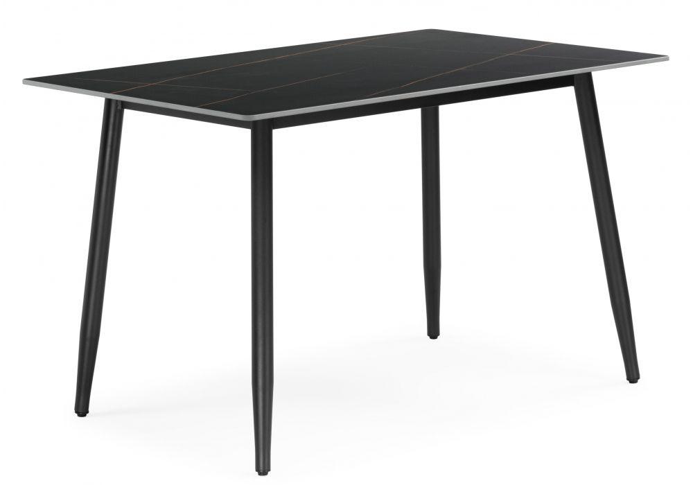 Керамический стол Rion 120 черный мрамор - черный