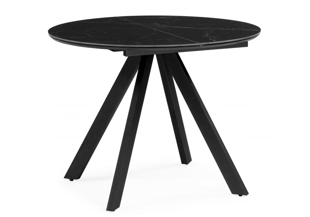 Керамический стол Трейси 90 shakespeare black - черный