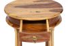 Кофейный стол Бомбей - 1149 палисандр, 45*45*60, натуральный (natural) - 8