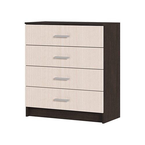 Комод 4 ящика ГАРМОНИЯ КМ 601 (850х934х408) венге-белфорт