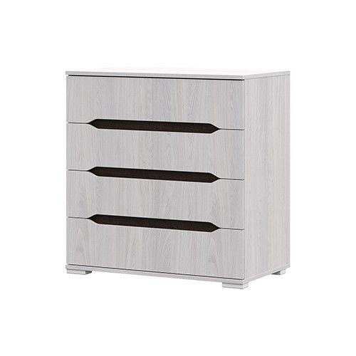 Комод 4 ящика "Валенсия" КМ 011 (800х830х445) дуб анкор