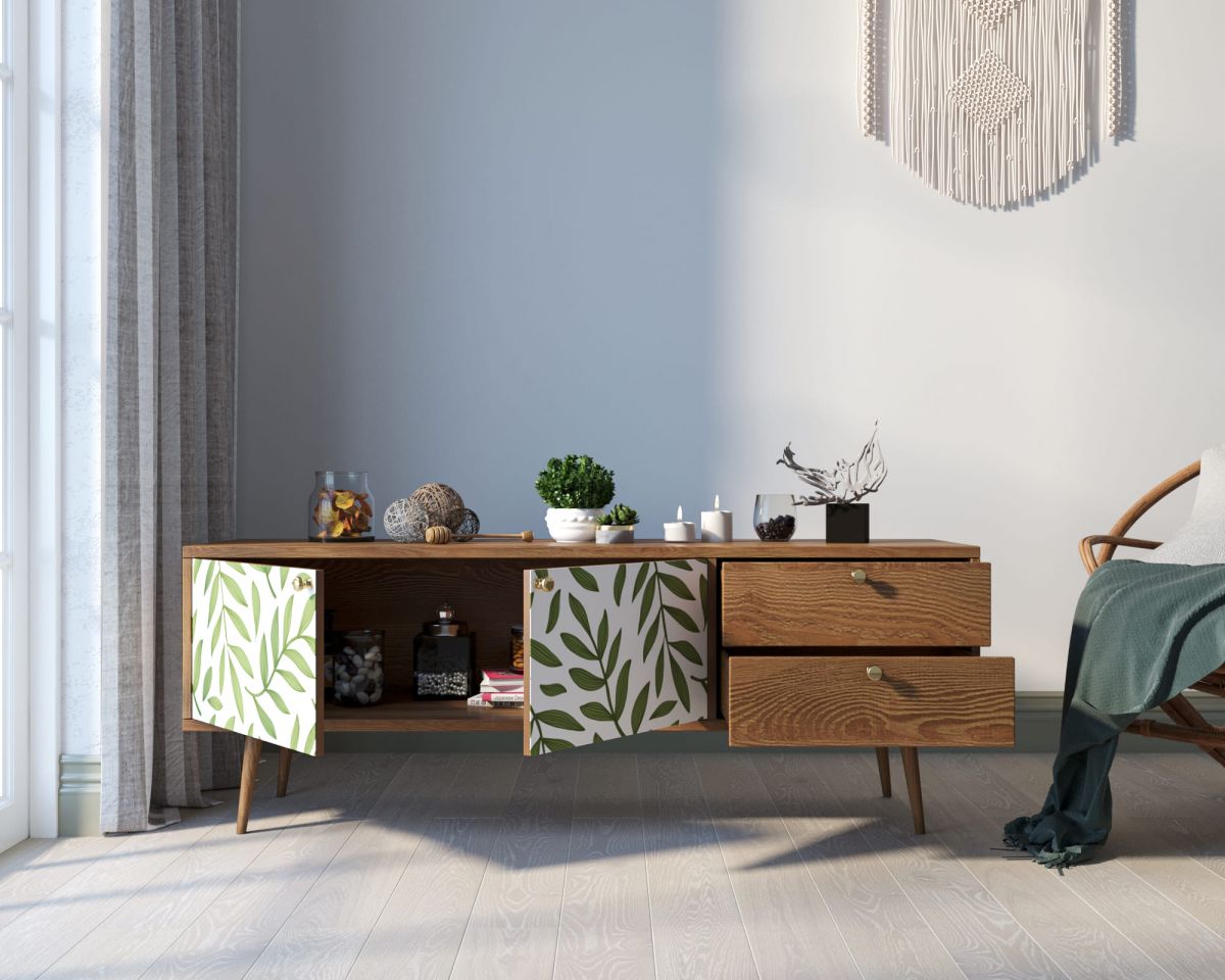 Комод "Berber" два ящика и две дверки 28 принт