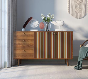 Комод "Berber" с двумя дверками и ящиками 20 принт