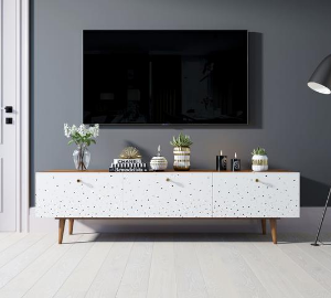 Комод "Berber" с ящиками низкий под TV принт 15