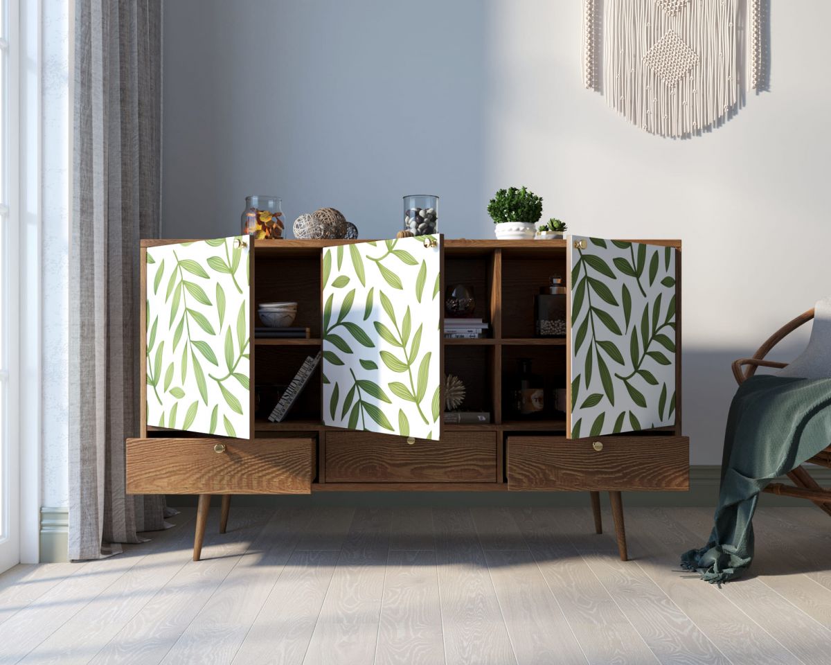 Комод "Berber" три дверки и три ящика 28 принт