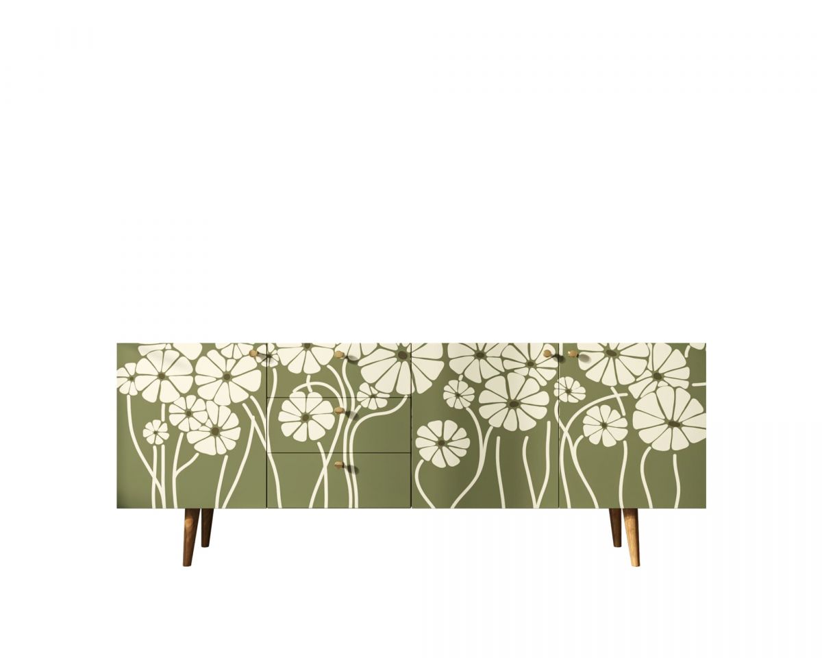 Комод "Berber" удлиненный арт BB11-Print_53