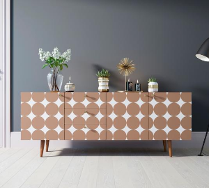 Комод "Berber" удлиненный принт 17