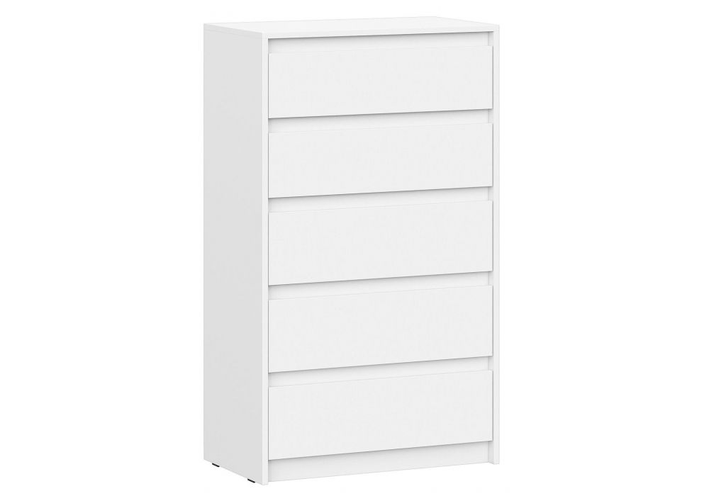 Комод Айден КМ06-700 ЛДСП белое - ЛДСП белое