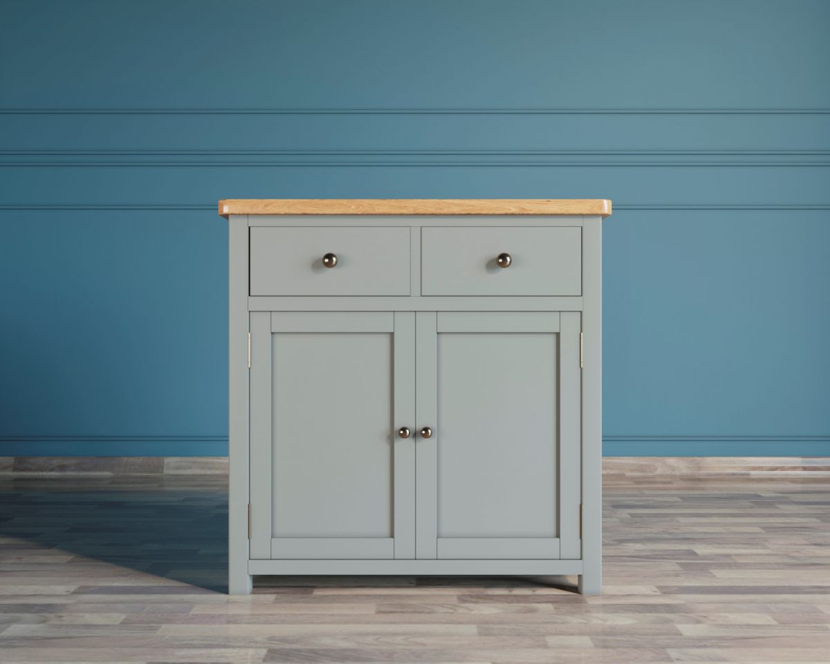 Комод "Jules Verne" две дверки два ящика серый