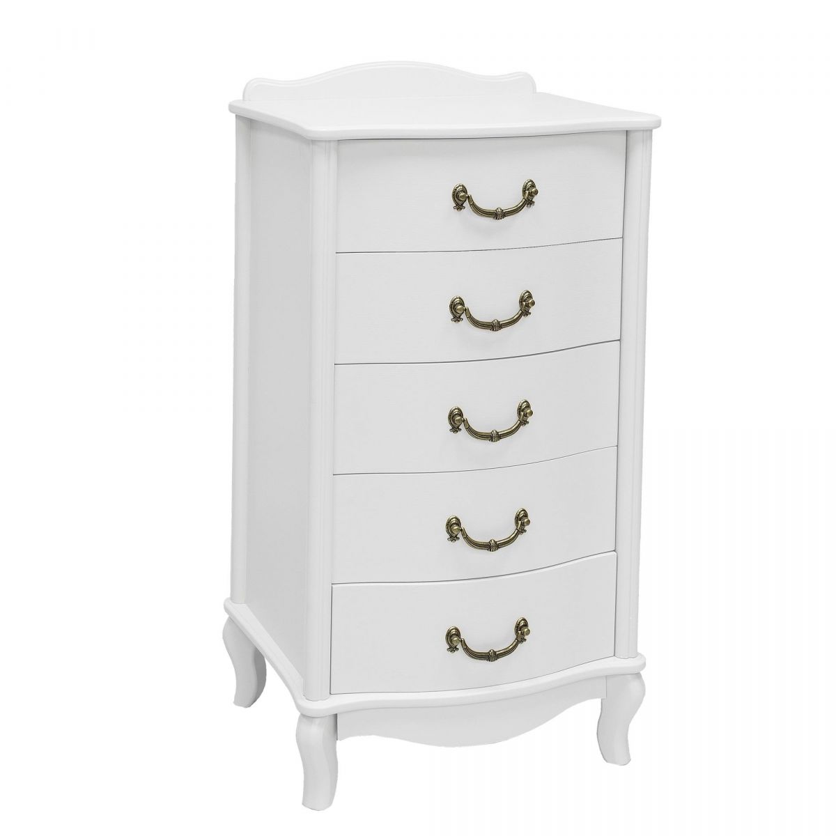 Комод Leset "Джульетта" узкий (5 ящ.), Молочный дуб