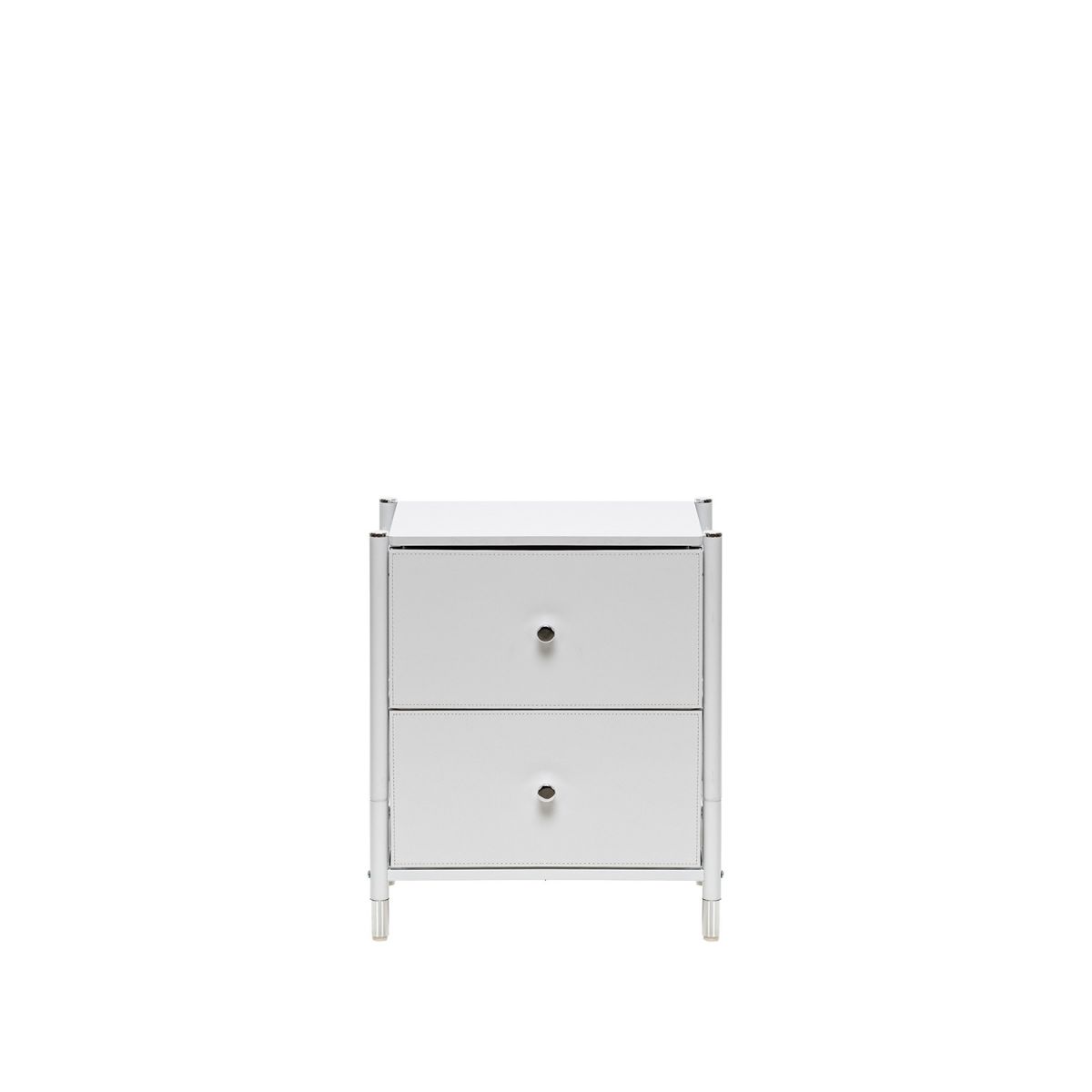Комод Leset Хайди 2 ящика, Белый, Белый Белый