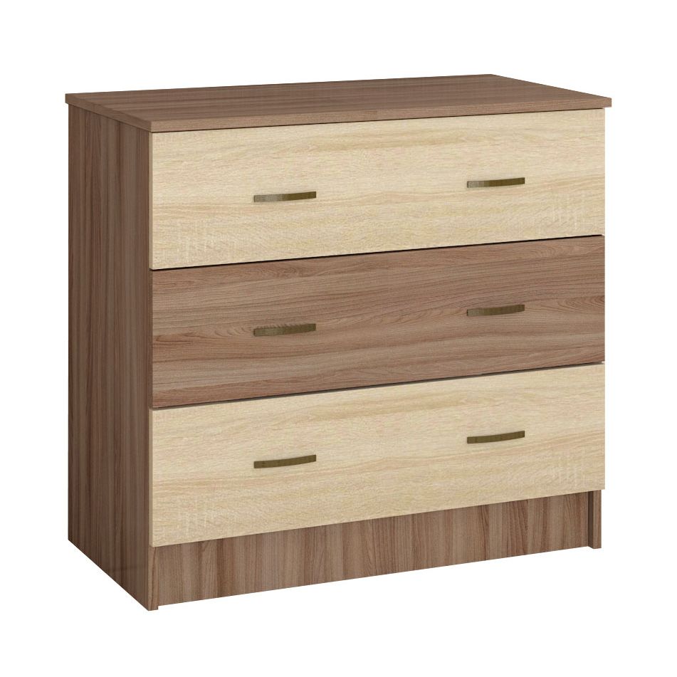Комод Орион (750х810х435) ясень шимо-дуб сонома