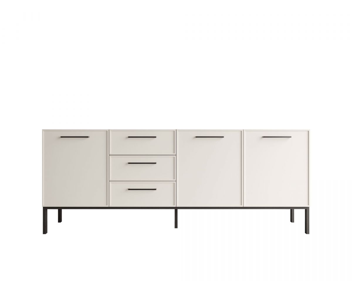 Комод с тремя дверками и тремя ящиками "Nicole" арт NEM07