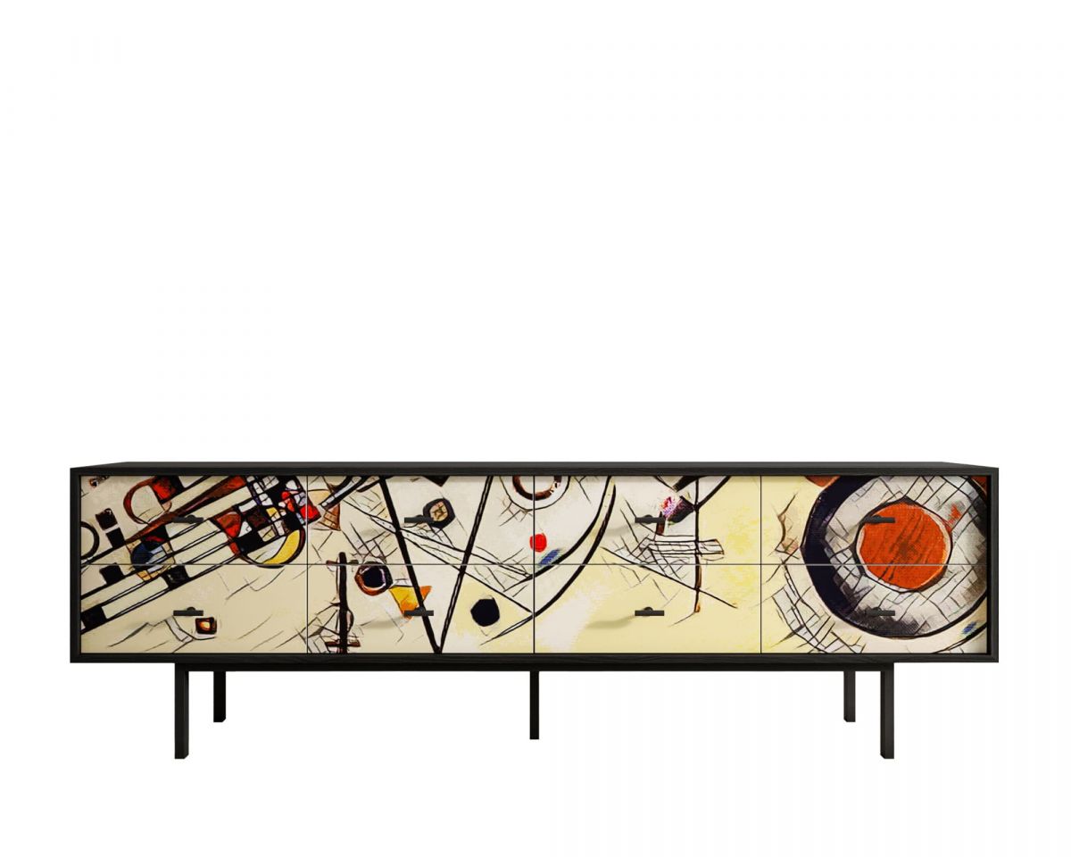 Комод с восемью ящиками "Emerson" by Kandinsky арт EM03-Print_01