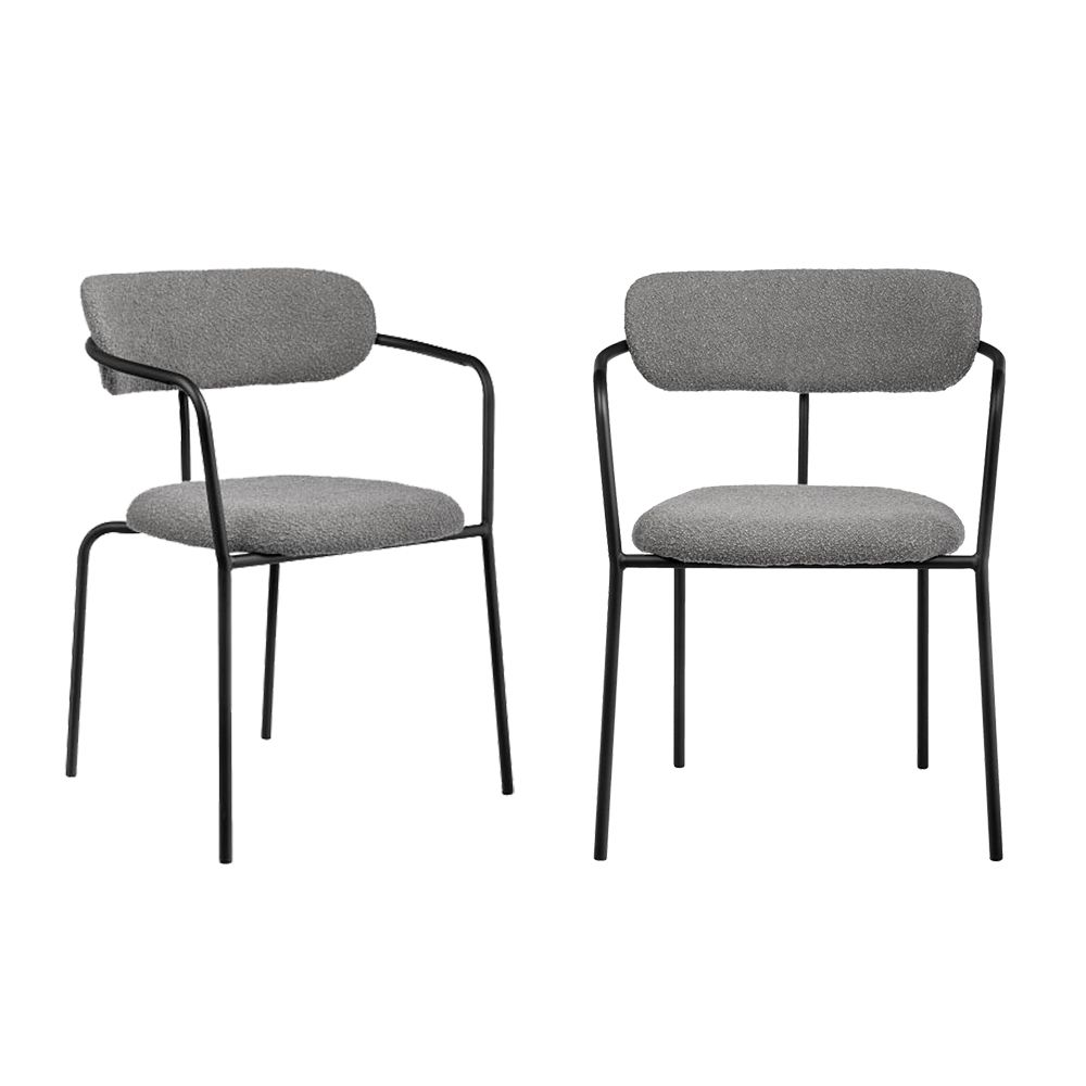 Комплект из 2-х стульев Ant букле серый