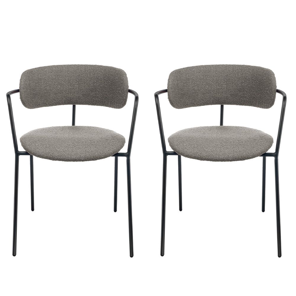 Комплект из 2-х стульев Ant букле серый