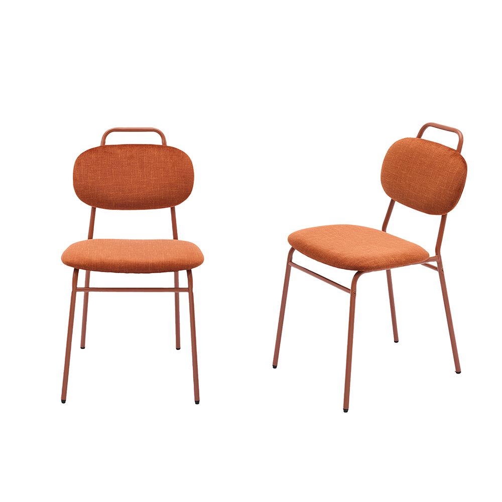 Комплект из 2-ух стульев MOLLY разборный терракотовый