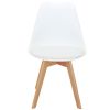 Комплект из 4-х стульев Eames Bon белый - 3