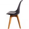 Комплект из 4-х стульев Eames Bon чёрный - 4