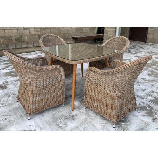 Комплект мебели T368-Y490 Beige (4+1)