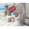 Комплект плетеной мебели AFM-330 Beige - 4