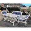 Комплект плетеной мебели T130-LV520 White - 2