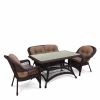 Комплект плетеной мебели T130-LV520BB-Brown_Beige - 2