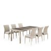 Комплект плетеной мебели T365-Y380C-W85 Latte (6+1) + подушки - 3