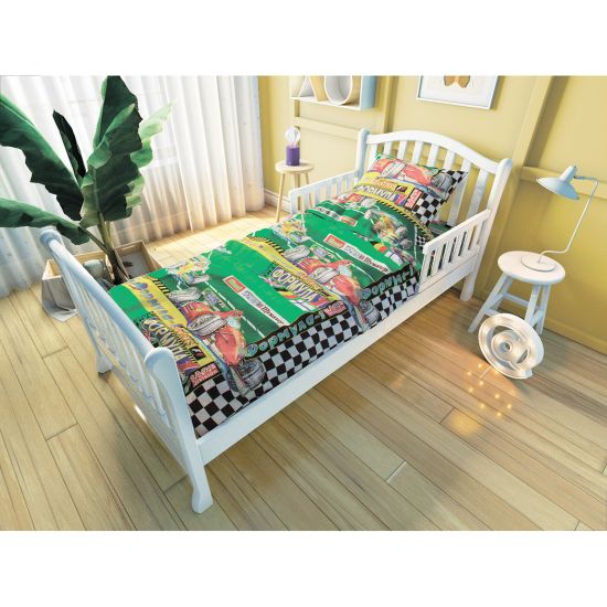 Комплект постельного белья для подростковой кровати Nuovita Формула 2 (зеленый)