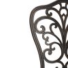 Комплект Secret De Maison Romance (стол +2 стула) алюминиевый сплав, D60-H67, 53х41х89см, бронза-bronze - 10