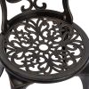 Комплект Secret De Maison Romance (стол +2 стула) алюминиевый сплав, D60-H67, 53х41х89см, бронза-bronze - 9