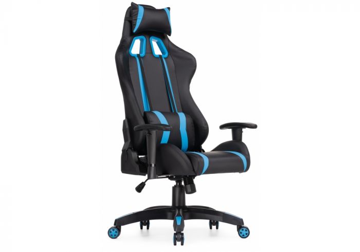 Компьютерное кресло Blok light blue - black