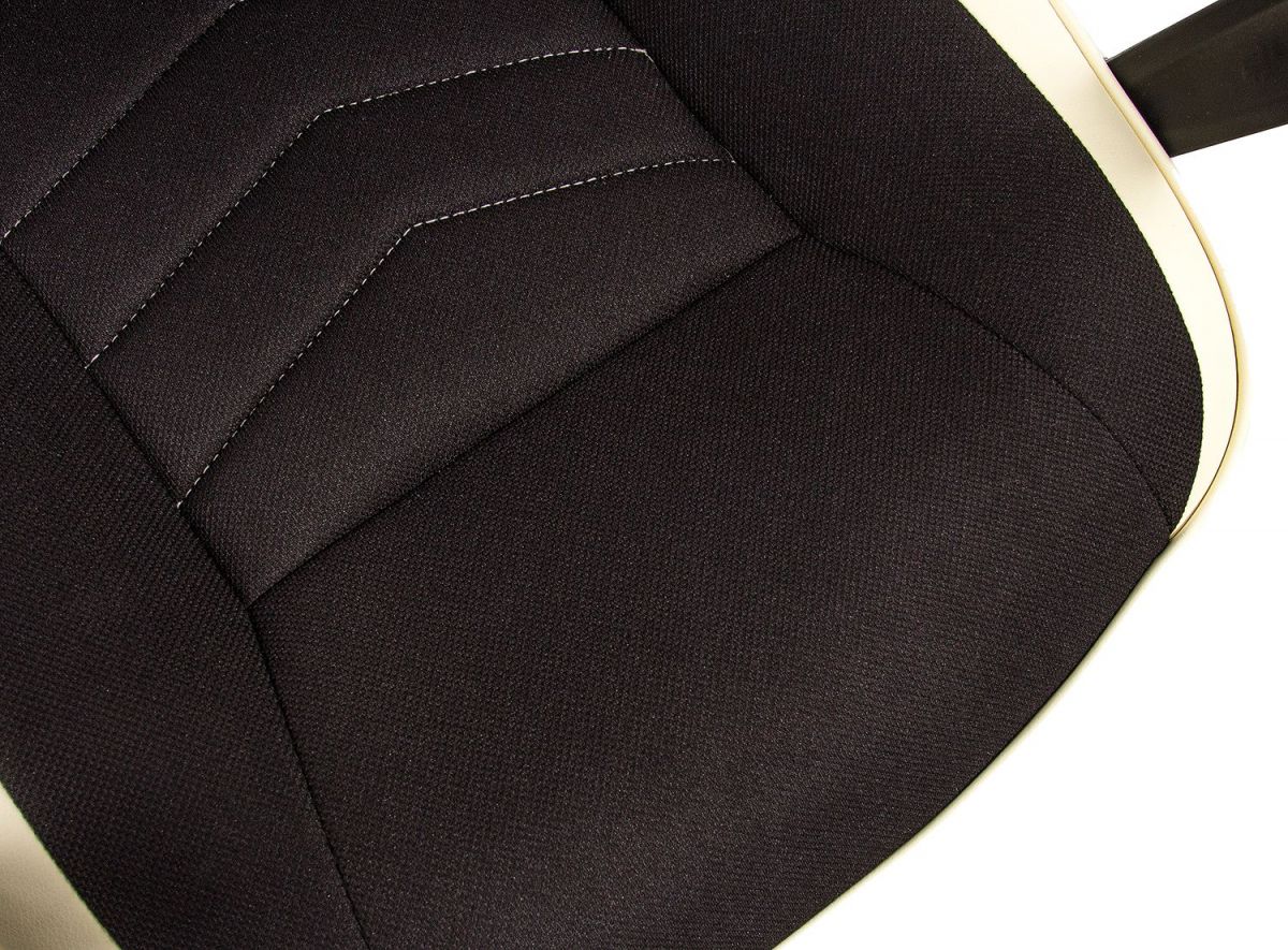 1861 Компьютерное кресло Gamer черное - кремовое