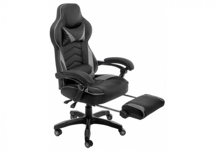 11516 Компьютерное кресло Stimul черное-темно-серое