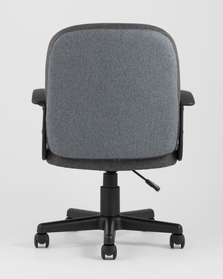УТ000001949 | Компьютерное кресло | TopChairs Comfort офисное серое в текстильной обивке с механизмом регулировки по высоте