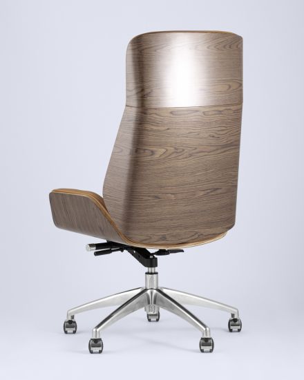 УТ000002065 | Компьютерное кресло | TopChairs Crown офисное для руководителя коричневое