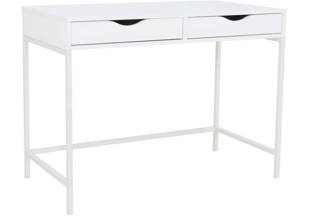 Компьютерный стол Дейл белый шелк