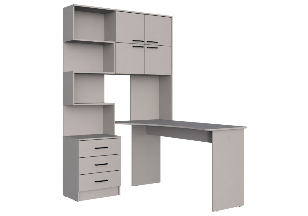 Компьютерный стол Эльброни правый кашемир