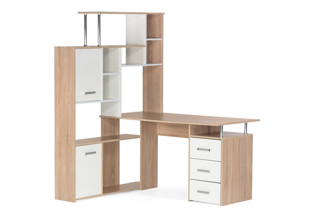 Стол КС15 левый дуб сонома