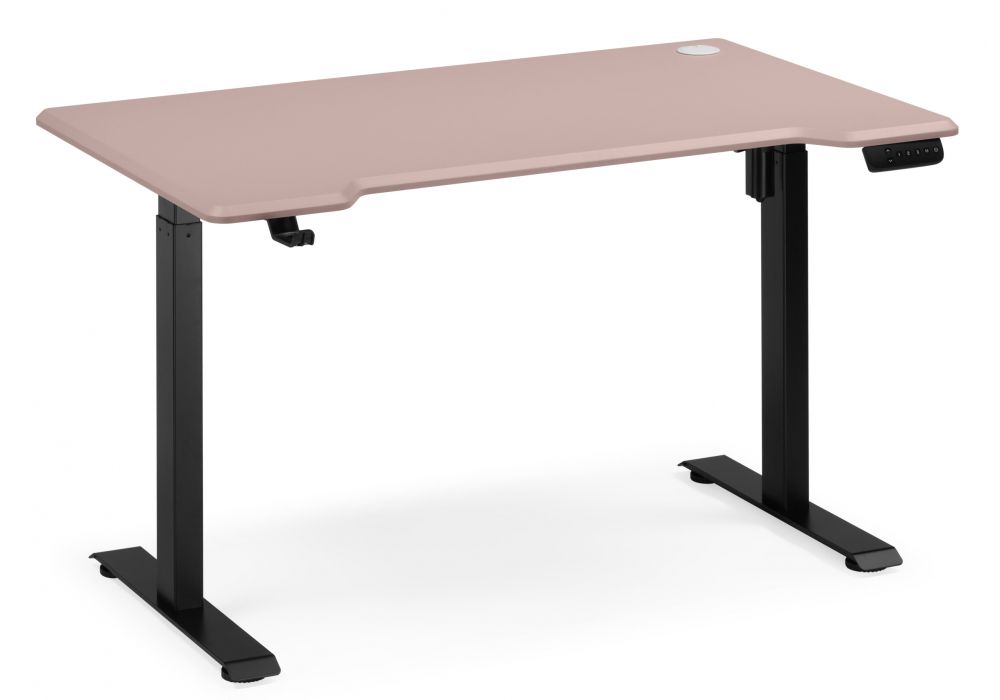 Компьютерный стол Маркос 140х80 розовый - черный