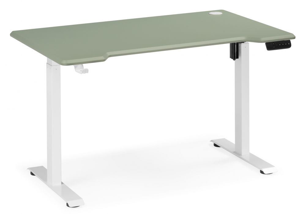 Компьютерный стол Маркос 140х80 зеленый - белый