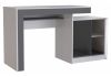 Компьютерный стол Модена белый - графит - 4